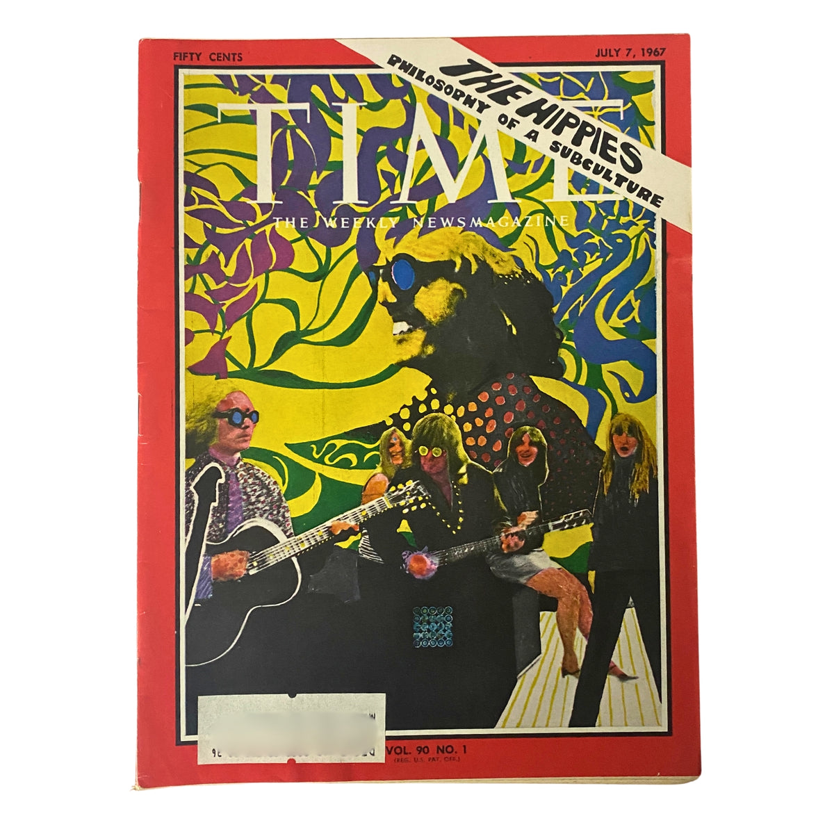 Time Magazine July 7, 1967 Vol 90 No. 1 The Hippies Philosophy of a Subculture