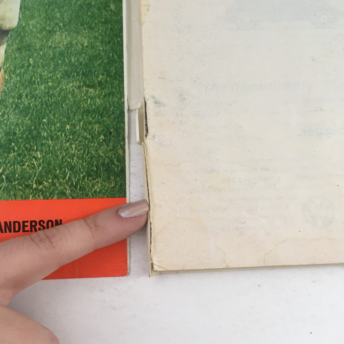Detail of Sports Illustrated Magazine August 22, 1966 showing wear and address label, capturing the vintage condition of the issue.