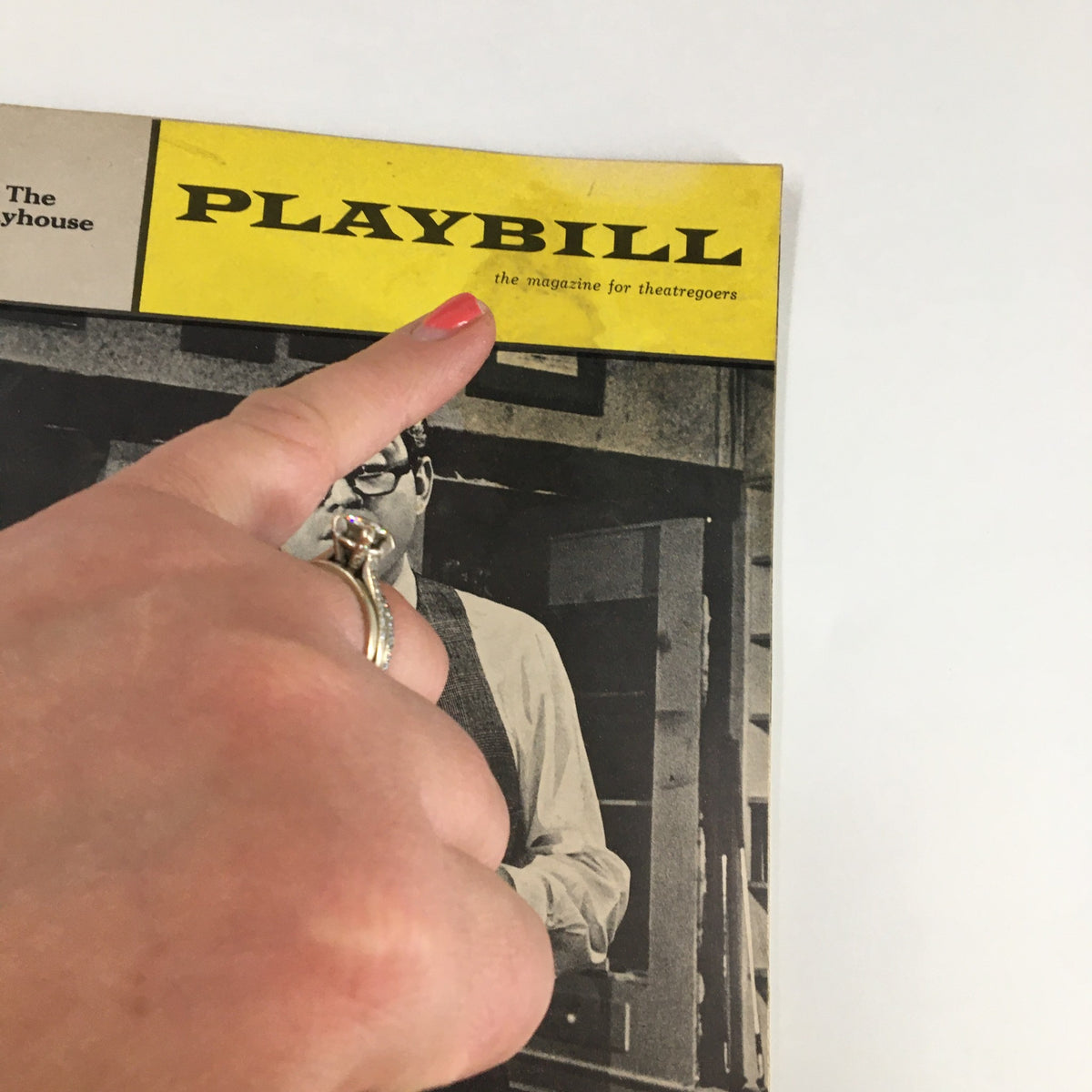 Close-up of the 1965 Playbill for The Impossible Years, highlighting the title and theater magazine branding.