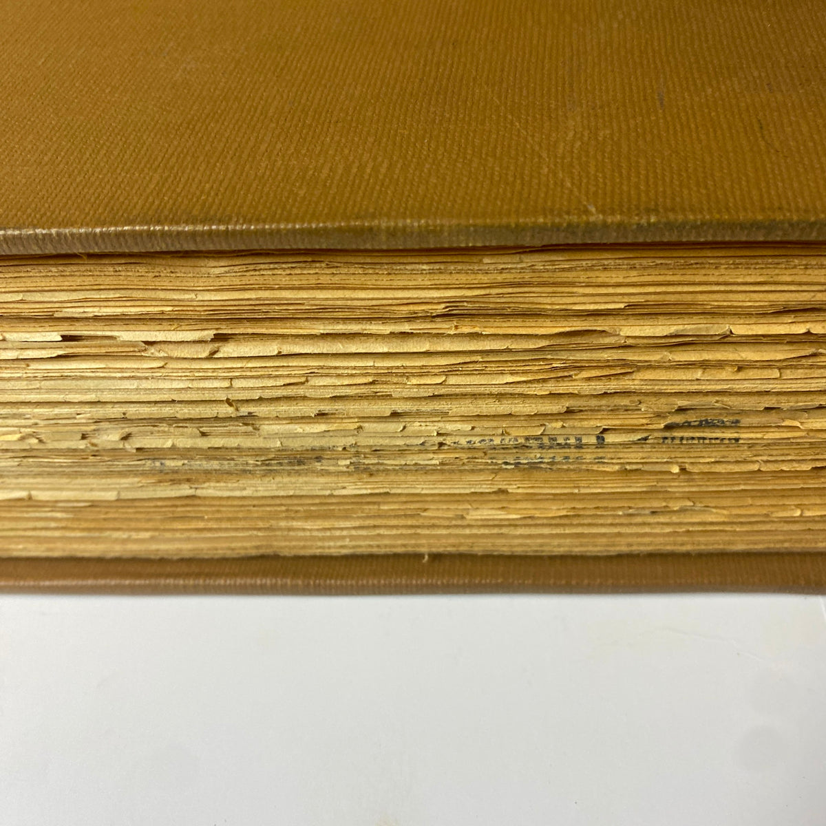 The New York Times Library Edition Bound Magazine 1968 March - April showcasing the detailed spine of the bound volume, with visible pages, emphasizing the compilation of historical articles from March and April 1968.