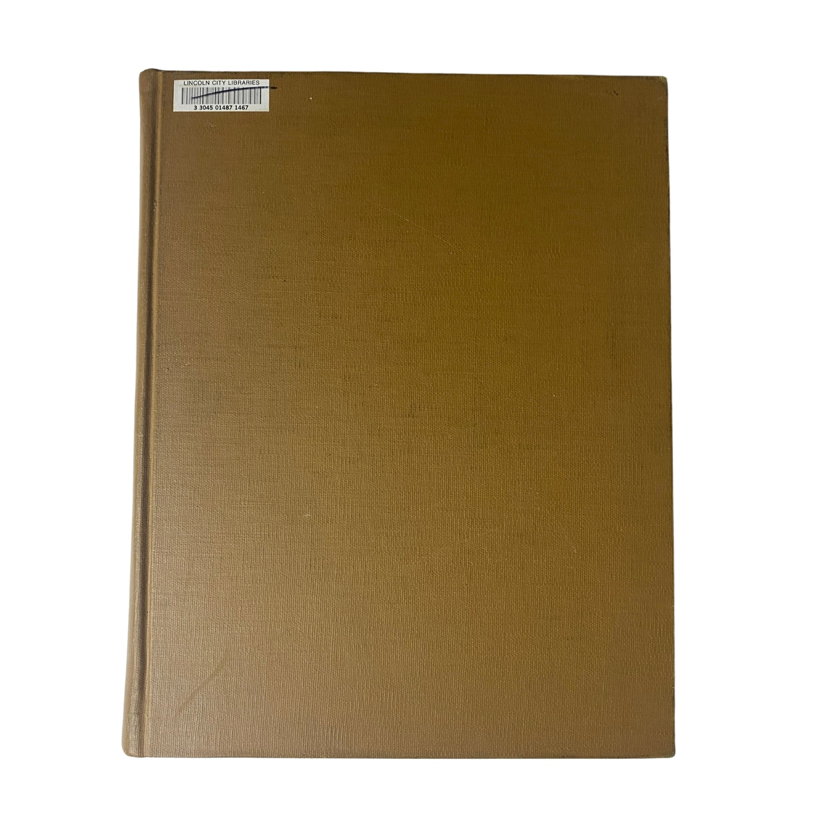 Cover image of The New York Times Library Edition Bound Magazine January - February 1968 showing the book's spine with a library label.