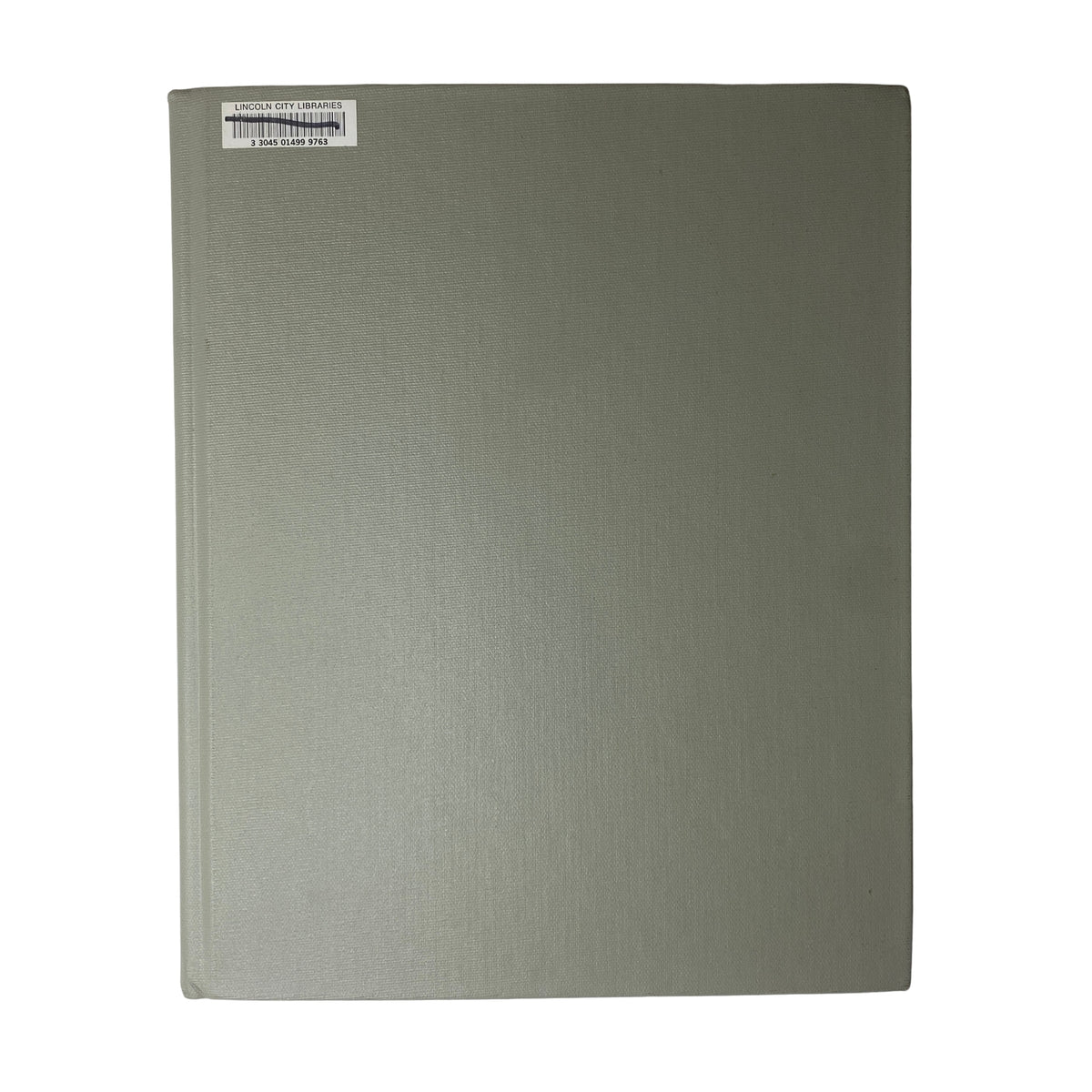 Cover of The New York Times Library Edition Bound Magazine from November - December 1970, featuring a plain gray background and a library sticker.