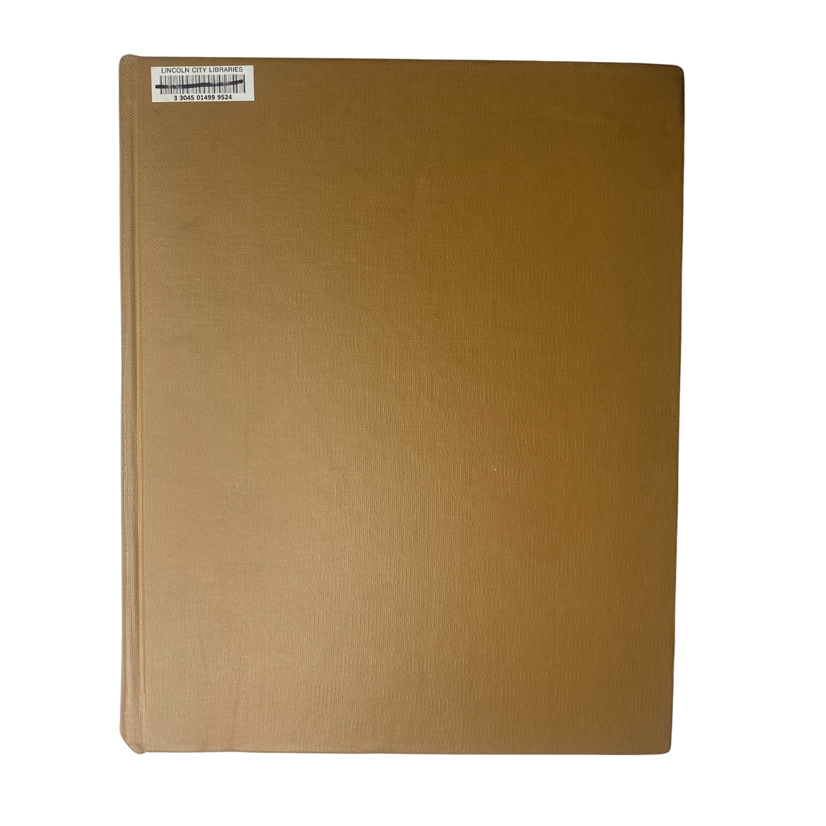 Cover of The New York Times Library Edition Bound Magazine 1970 March - April showcasing a plain brown cover labeled 'Property of Lincoln City Libraries'.
