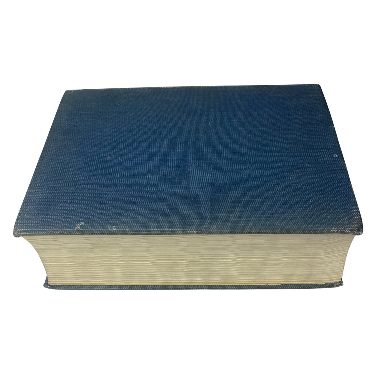 Top view of the bound volume of Time Magazine, containing all weekly issues from January 7 to June 24, 1929, titled Time Magazine Bound Weekly January 7, 1929 - June 24, 1929 Einstein Morgan.