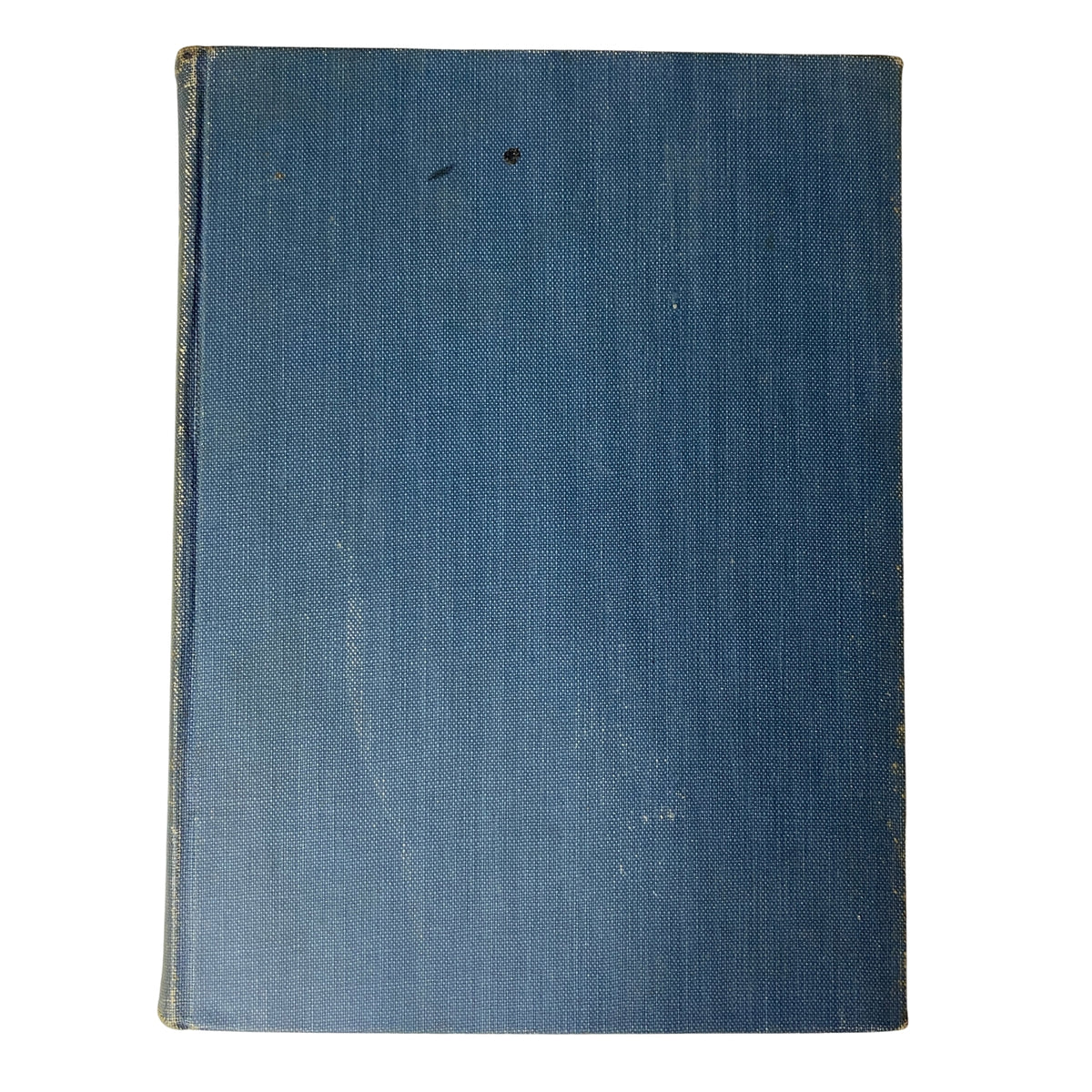 Time Magazine Library Bound October 5-December 28, 1931 book, showing the blue cover without any text or illustrations.