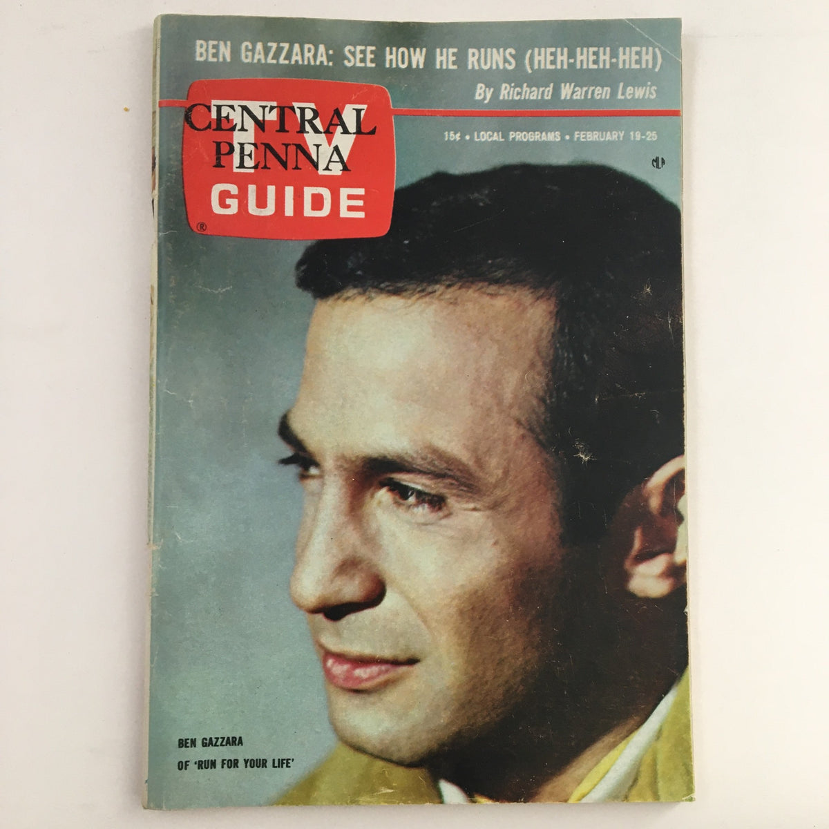 TV Guide Magazine February 19 1966 featuring Ben Gazzara on the cover, showcasing a vintage design with headlines about local programs and a feature story by Richard Warren Lewis.