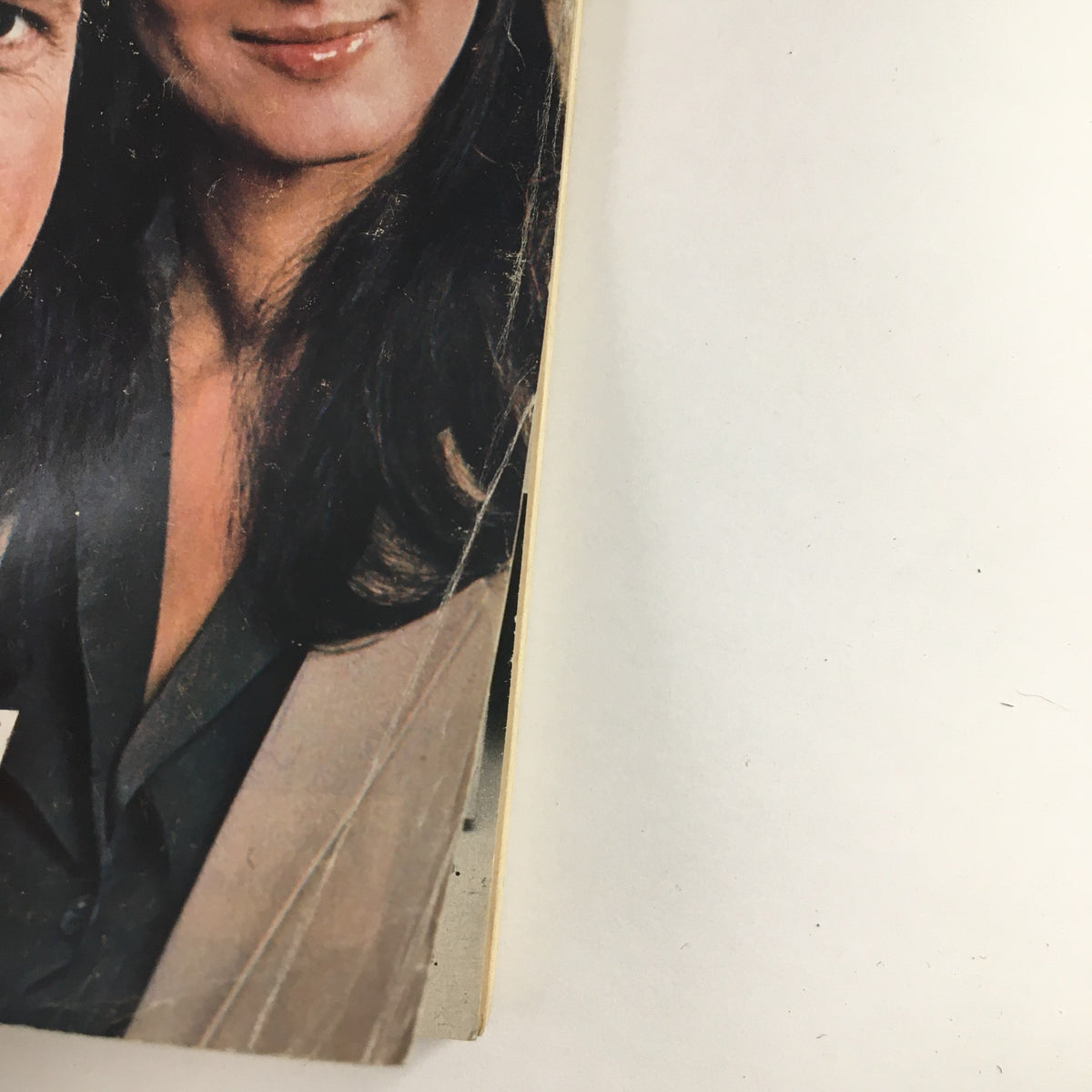 Close-up of the cover of TV Guide Magazine from June 19, 1982, highlighting actors Daniel J. Travanti and Veronica Hamel, with subtle details of the magazine's vintage design.