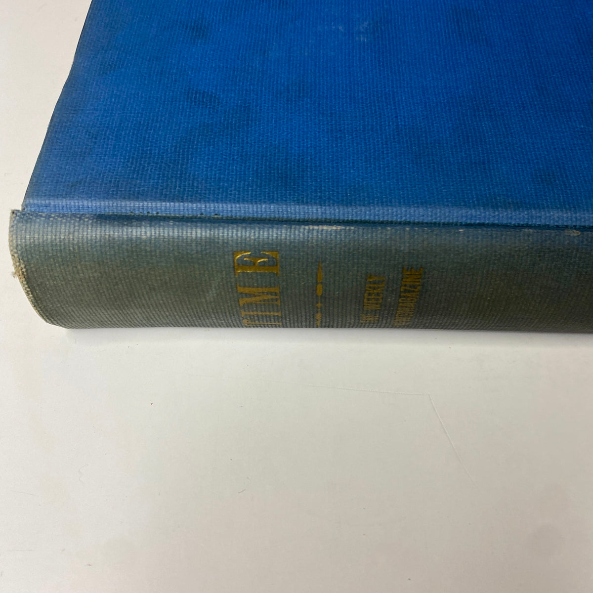 Time Magazine Library Bound July 3-September 25, 1933 Joseph Goebbels GORING - Side view of the bound volume showcasing the spine.