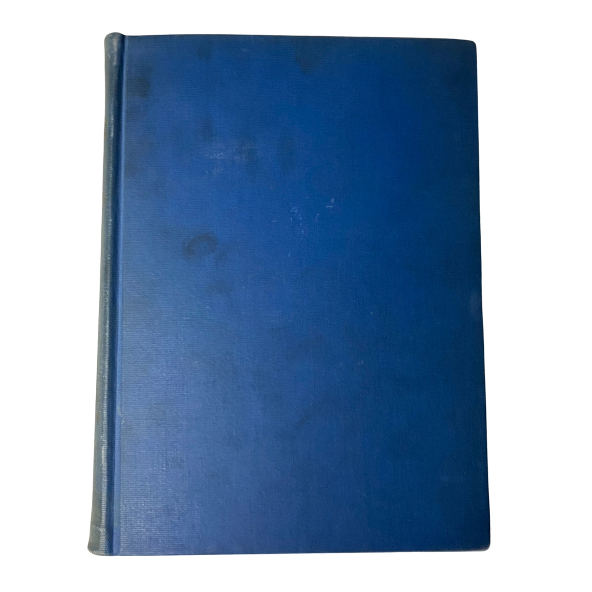 The blue hardcover of the bound volume of 'Time Magazine' from October 3 to December 26, 1932, reflecting its age and historical context.