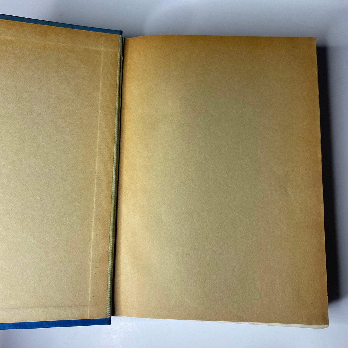 Inside front cover of the Time Magazine Library Bound July 6-September 28, 1936, displaying a clean, blank page ready for inscriptions.