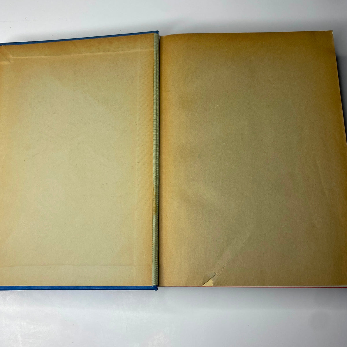 Interior view of the Time Magazine collection, showcasing clean beige pages in the library-bound volume from July 5 to September 27, 1937.