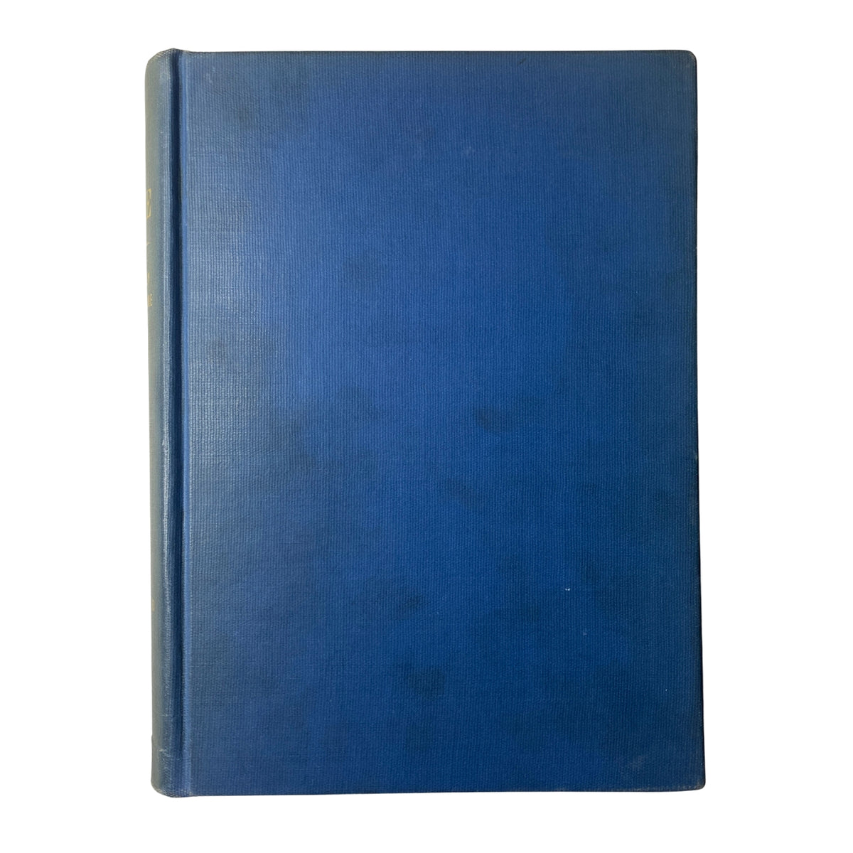 Back cover of the Time Magazine Library Bound July 1, 1940 - September 30, 1940. The blue hardcover showcases the well-preserved spine, indicating the edition's library quality for historical collectors.