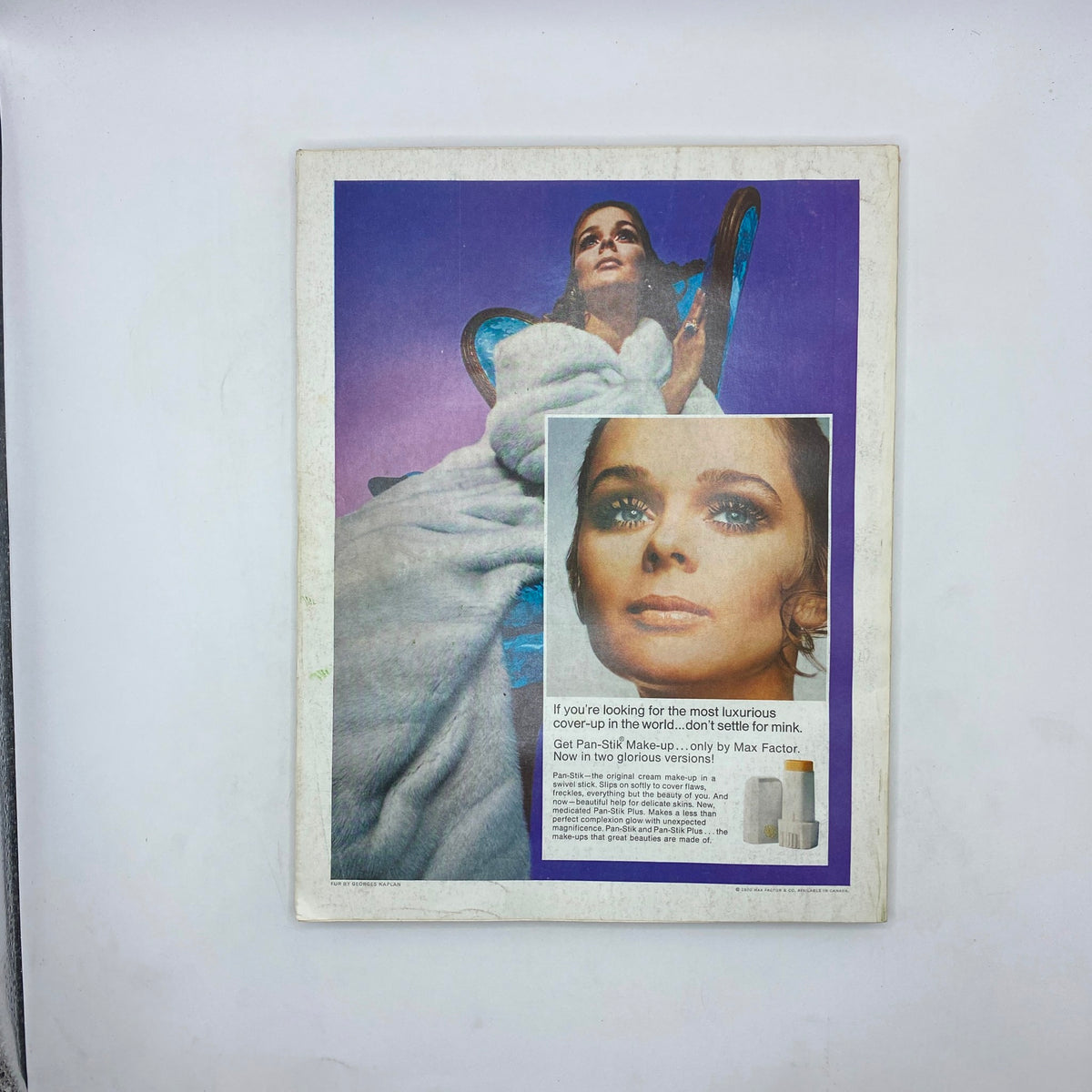 Vintage Vogue Magazine May 1970 Pilar Crespi by Bert Stern No Label
