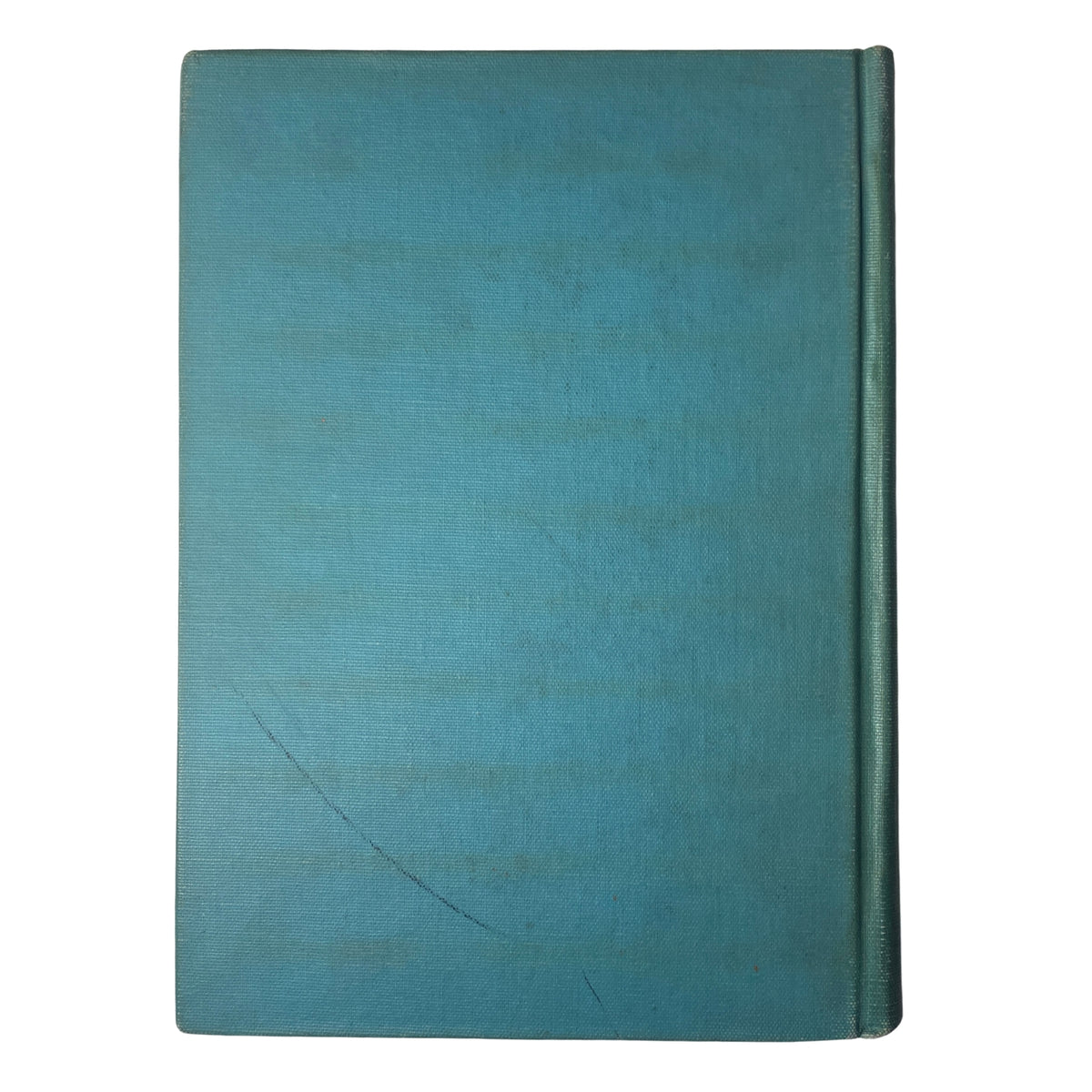 Back cover of Time Magazine Library Bound Weekly January 3 to March 28, 1949. The image displays a blue textured hardcover in good condition, designed for preservation.