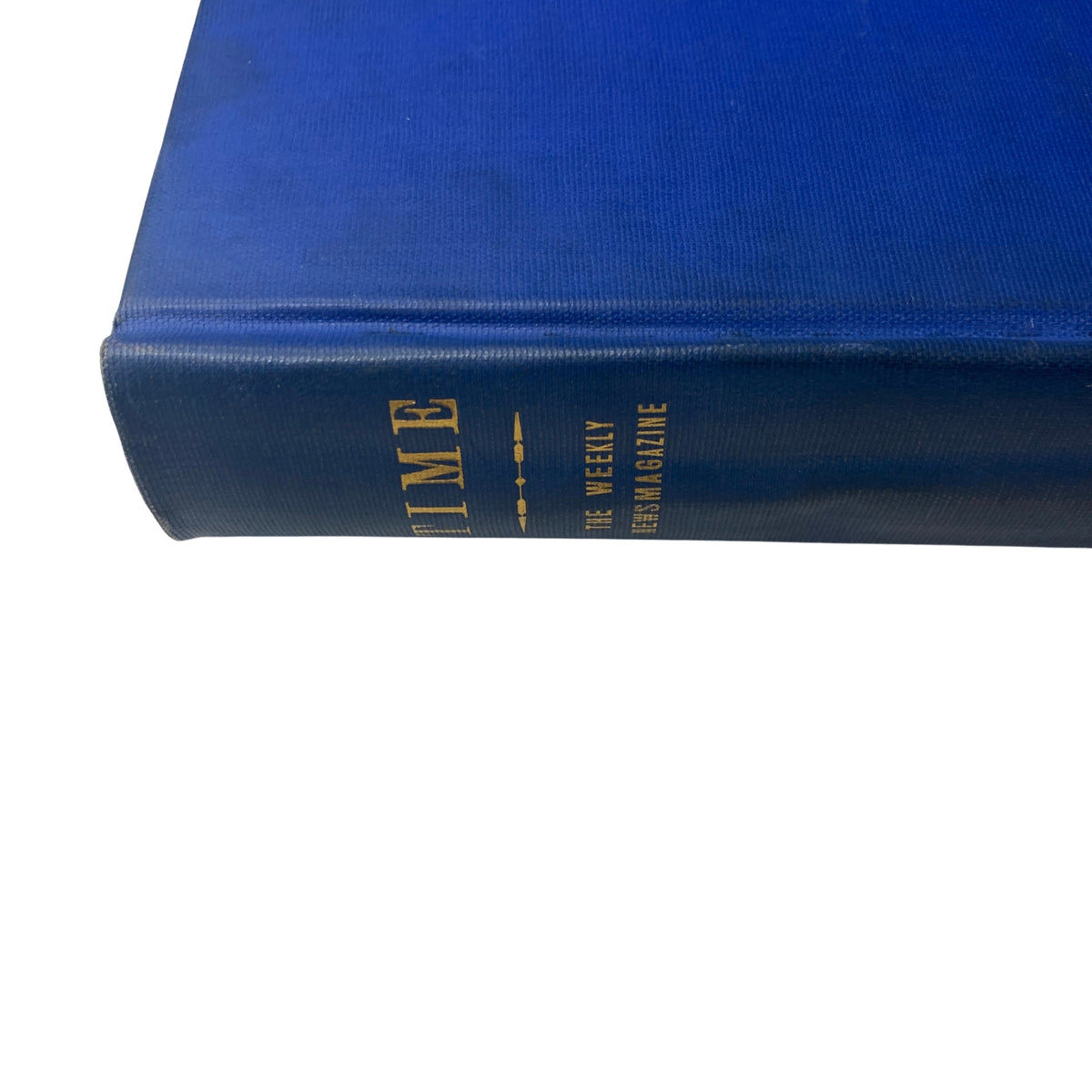 Side view of the Time Magazine Library Bound Weekly detailing July 2, 1951 to September 24, 1951.