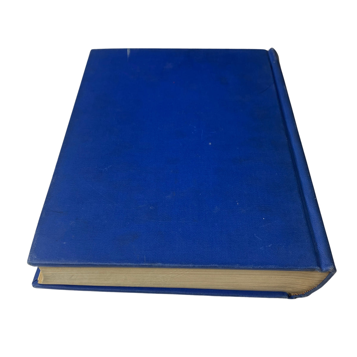 Side view of the Time Magazine Library Bound Weekly, illustrating the blue cover and edges from the volume covering July 2 to September 24, 1951.