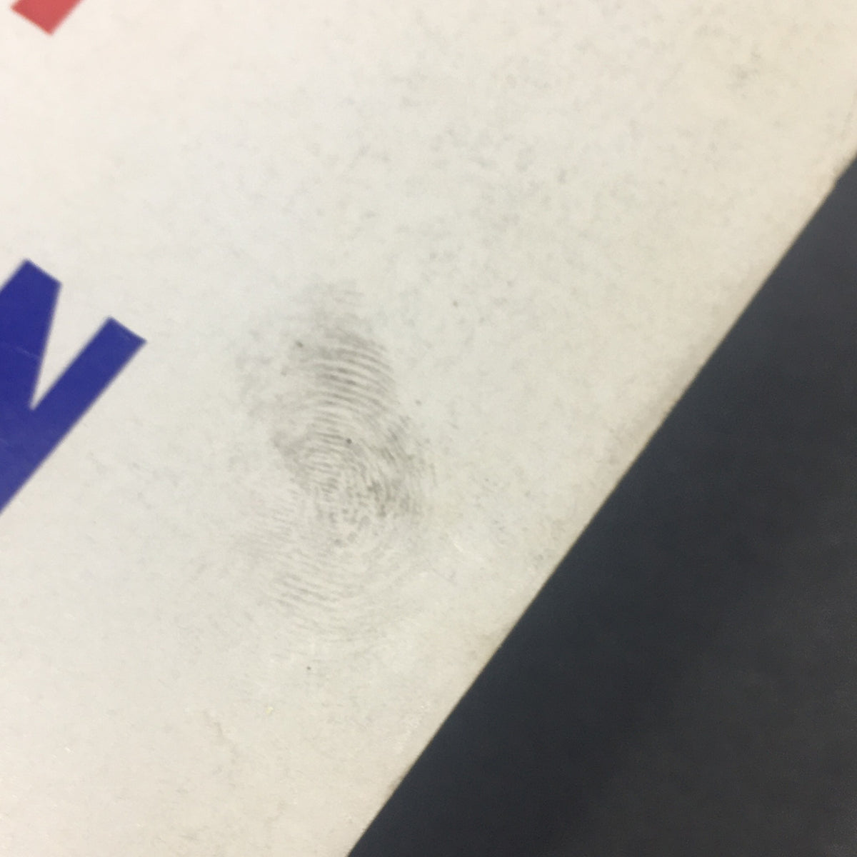 Close-up detail of the Vintage U.S. News & World Report Magazine from June 18, 1962, showing wear on the cover with a fingerprint mark.