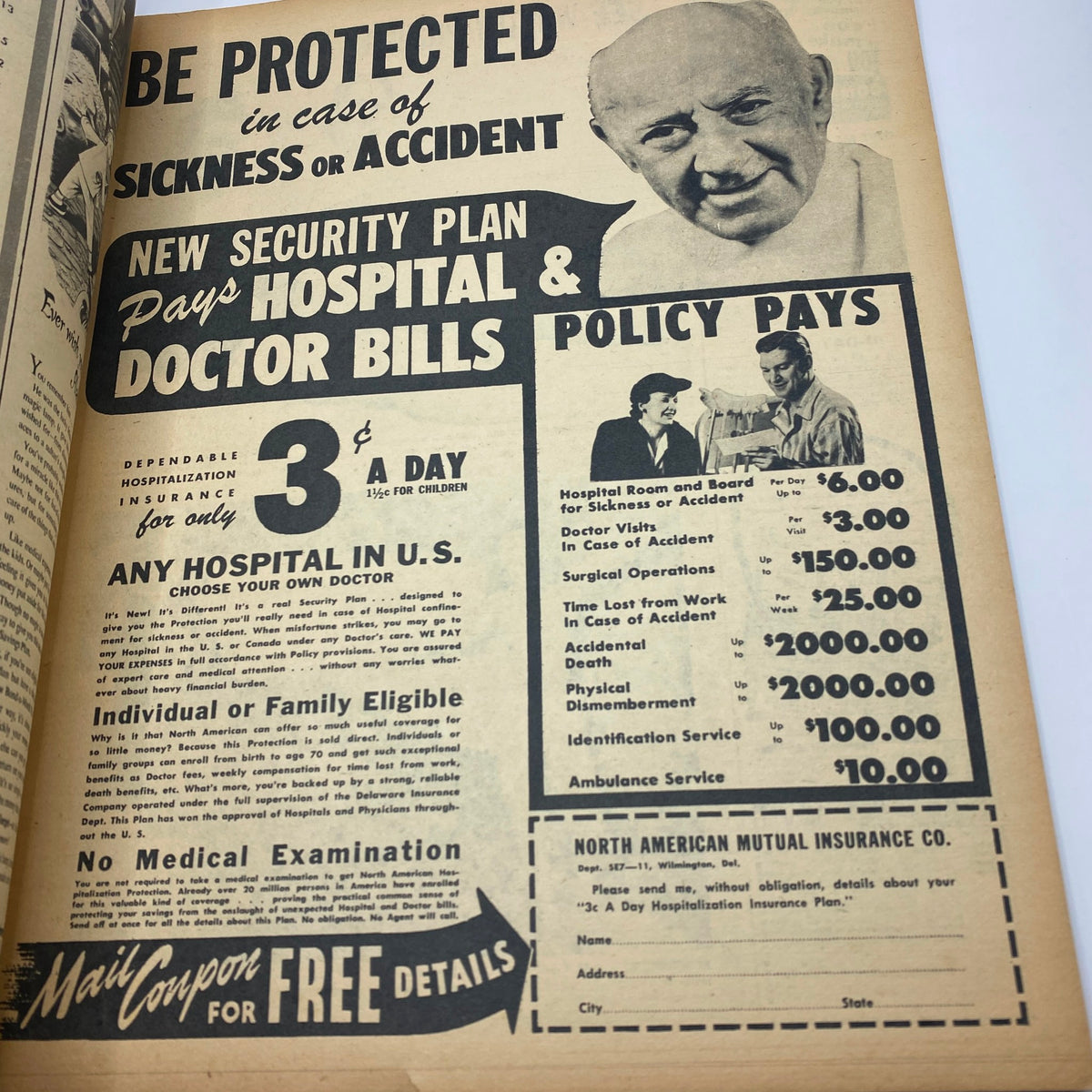 Vintage See Magazine November 1947 Vol 6 No. 6 Chris Holly No Label
