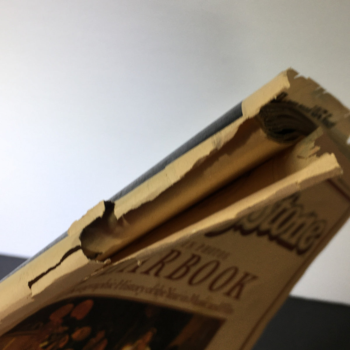 Damage on the spine area of the VTG Rolling Stone Magazine December 4 1981 January 7 1982 indicating its vintage condition.
