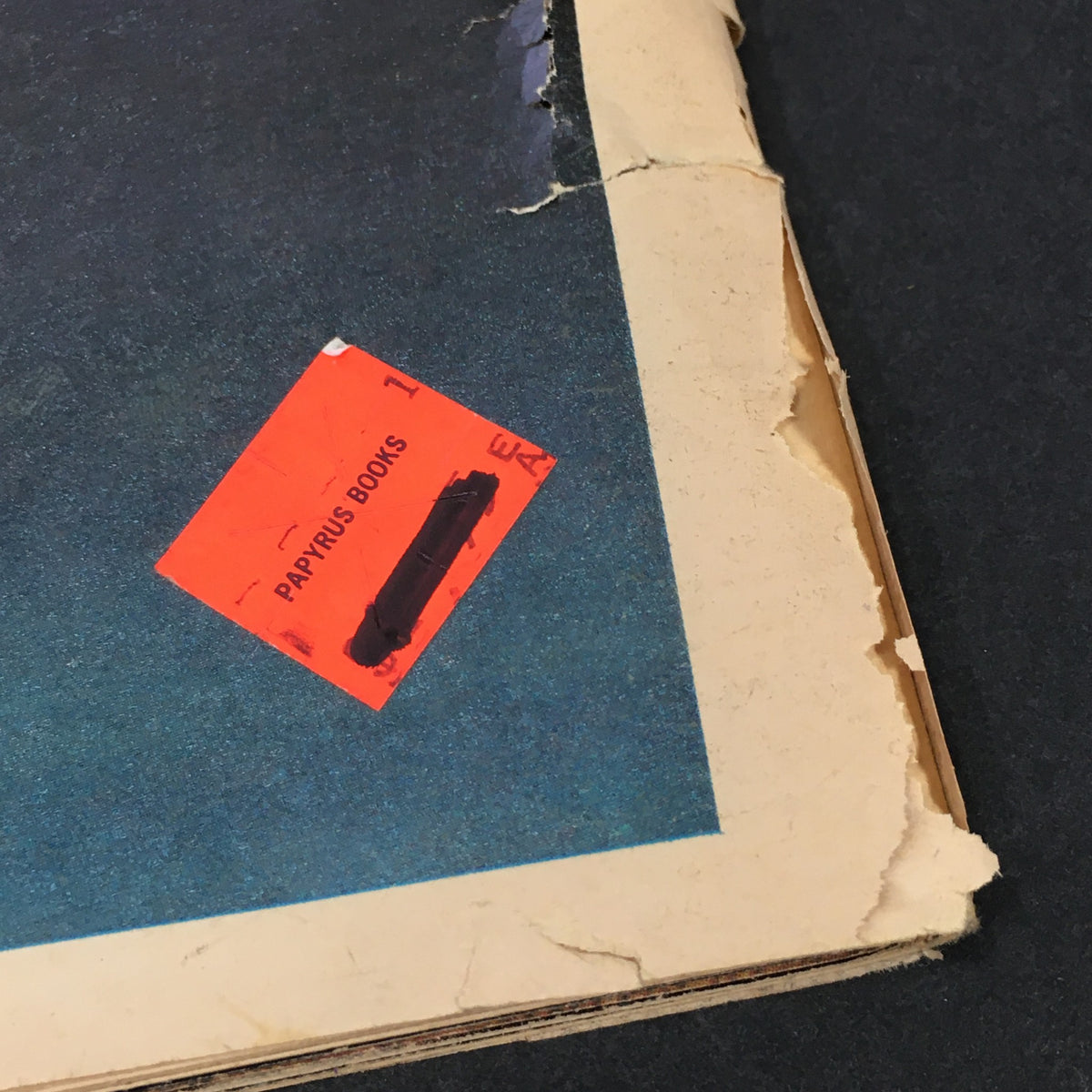 Back cover of the VTG Rolling Stone Magazine December 4 1981 January 7 1982 displaying a price sticker and signs of wear, adding character to the collectible.
