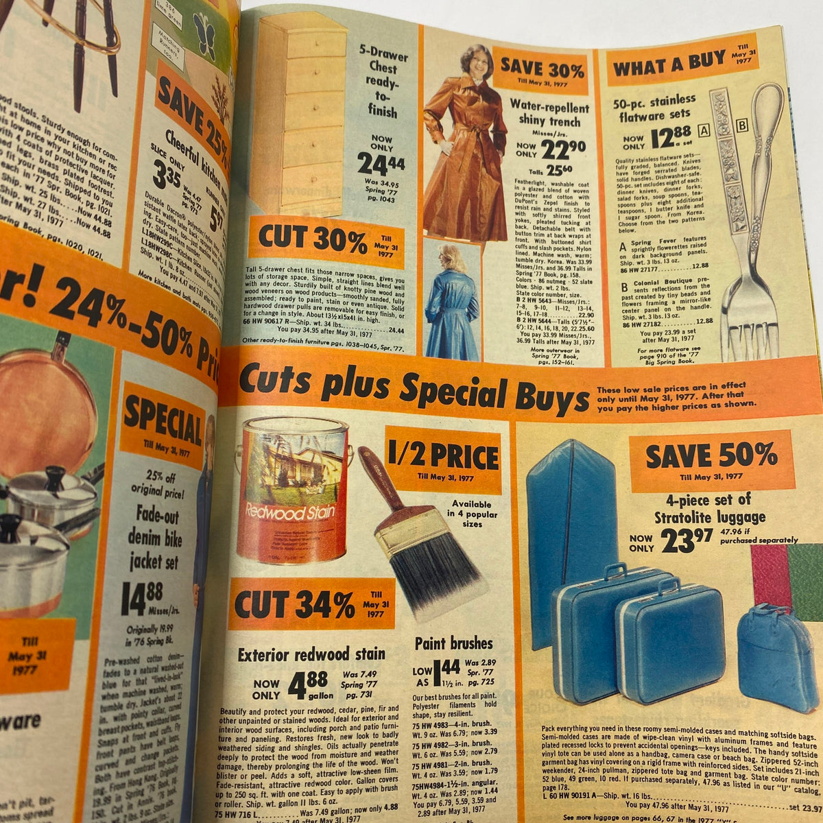 Montgomery Ward July 25 1977 Best Buys Great Swimsuit Value Catalog