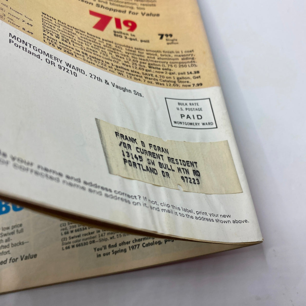 Montgomery Ward July 25 1977 Best Buys Great Swimsuit Value Catalog