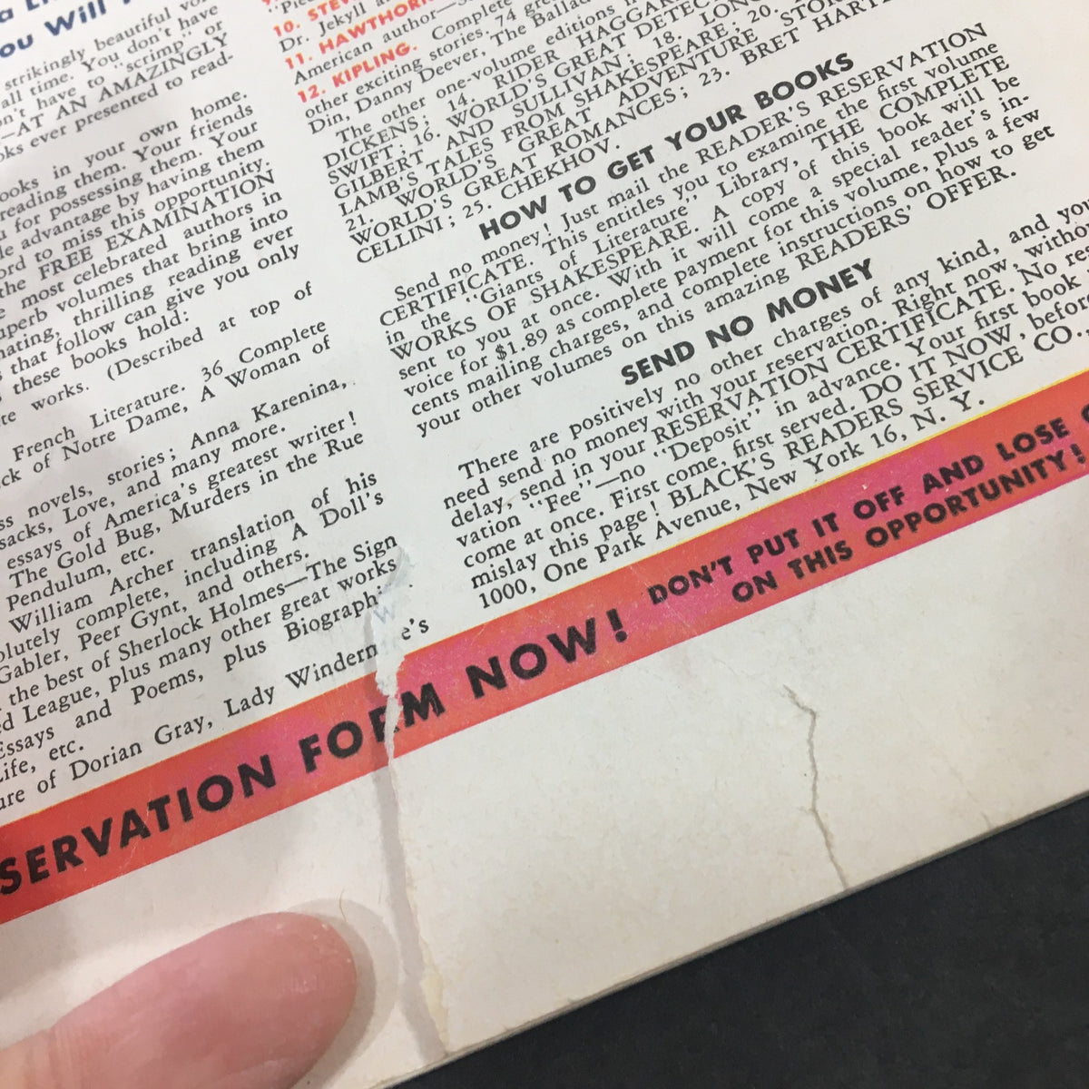 Detail of a vintage Collier's magazine from April 26, 1952, showing minor wear and a visible address label, representing historical significance featuring James F. Byrnes and Harry S. Truman.
