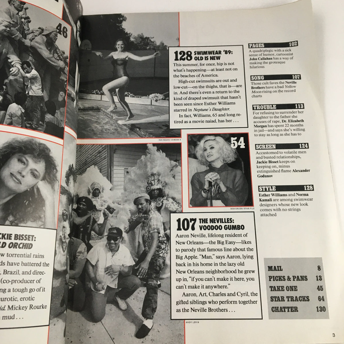 People Weekly Magazine June 12 1989 featuring swimwear trends, celebrity highlights, and Voodoo Gumbo music scene, showcasing vintage style and pop culture.