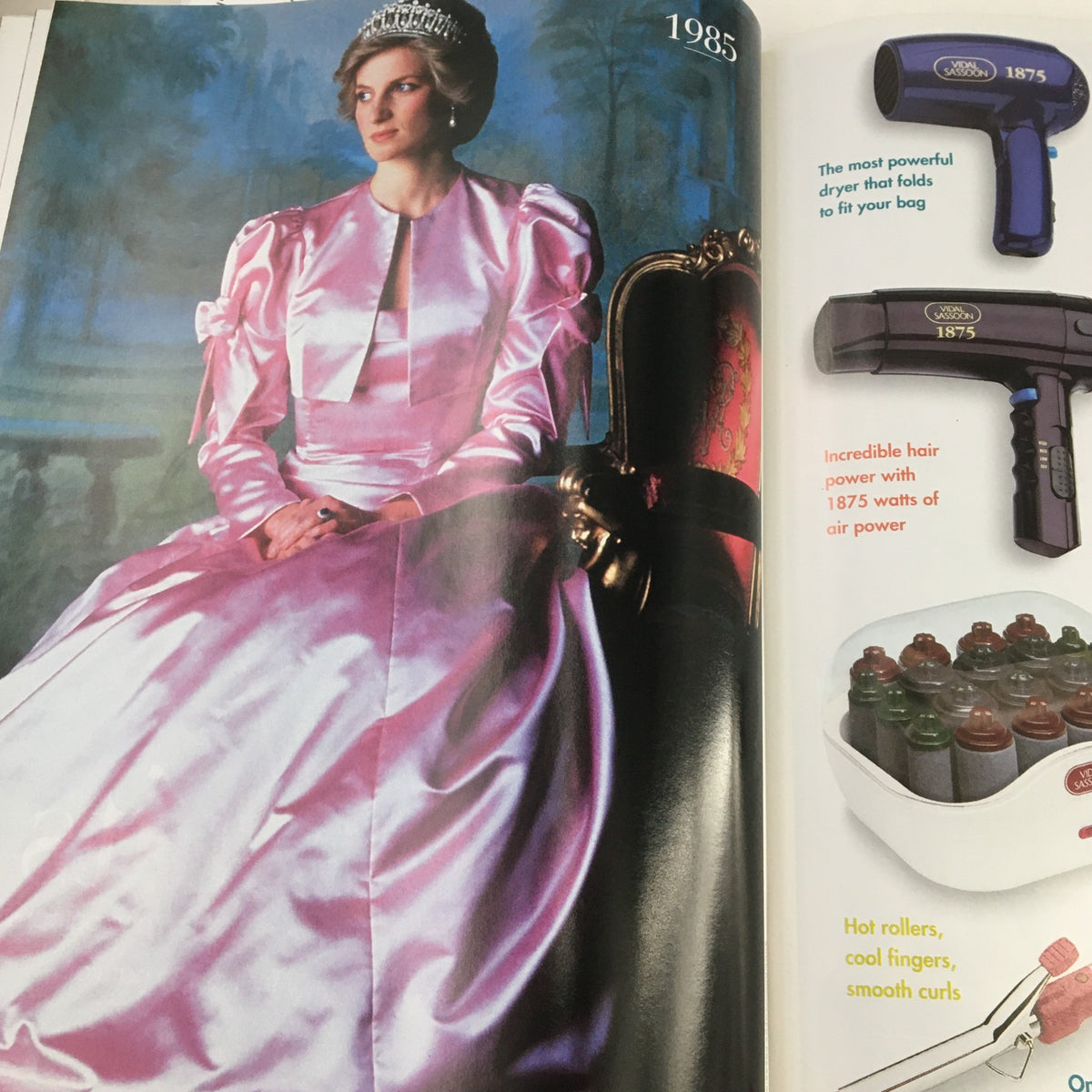 People Weekly Fall 1997 Princess Diana Cover showcasing Diana in a striking pink satin gown with a tiara.