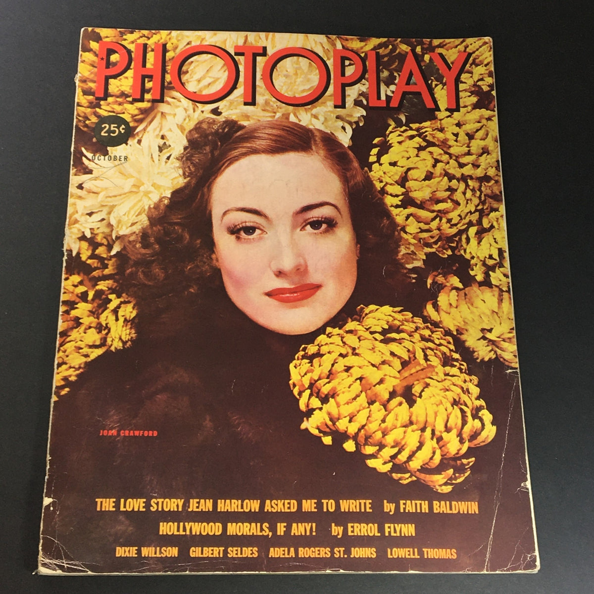 Photoplay Magazine October 1937 Vol 11 #10 Joan Crawford Cover, Newsstand