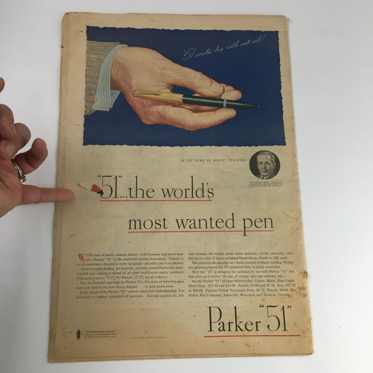 The American Weekly Magazine February 23 1947 Beauty Parade Paintings No Label