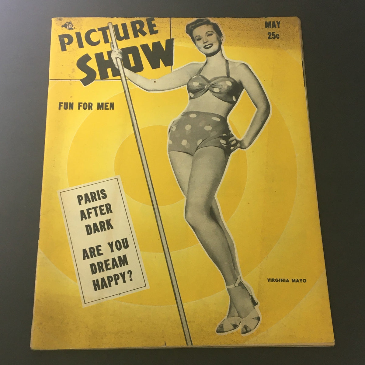 Picture Show for Men Magazine, May 1949: Featuring Adele Mara and Virginia Mayo, newsstand edition