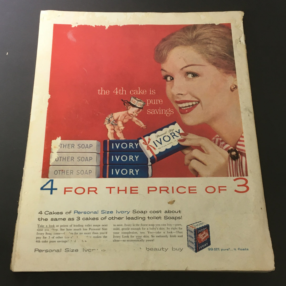 Vintage Journal Magazine October 1957 Vol 74 #10 Amid My Alien Corn, Wife's Husband