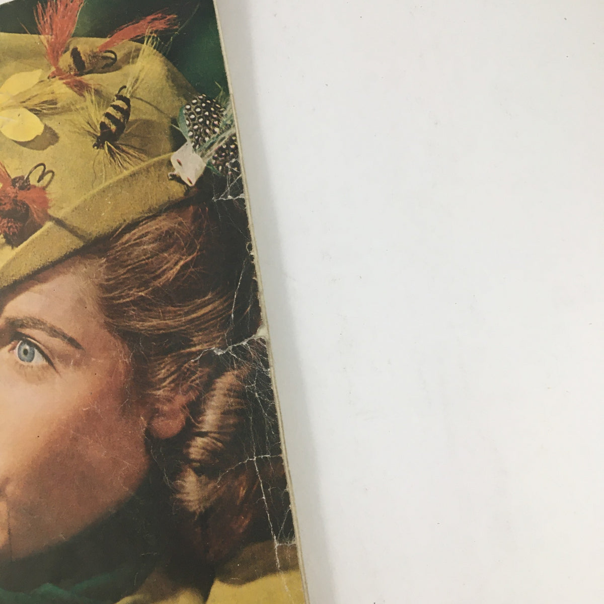 Cover image of The American Magazine September 1946 featuring a vintage illustration of a woman with a yellow hat and floral accents, relevant to the article 'Weather: The New Super Weapon'.