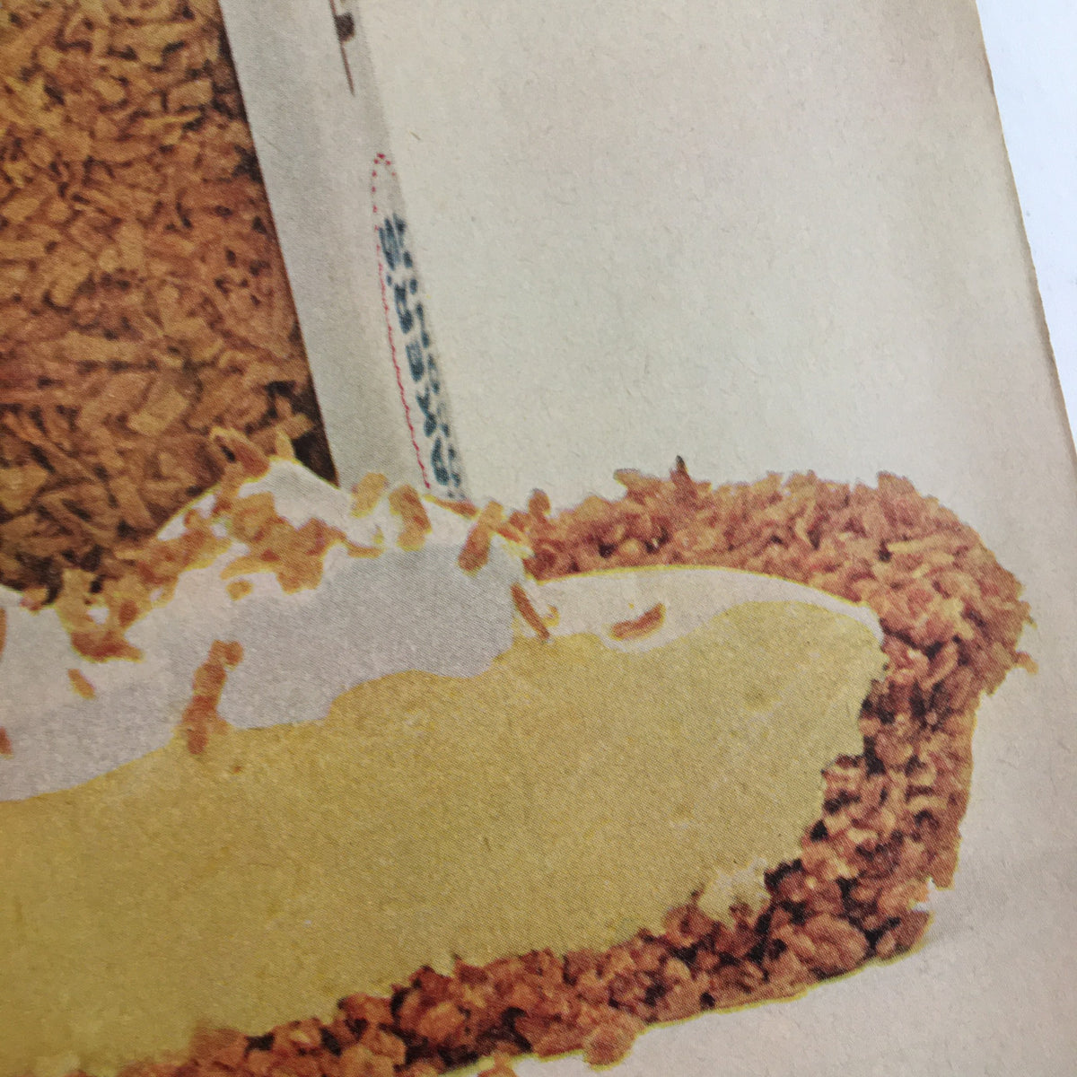 Image of a delicious dessert featured in Good Housekeeping Magazine May 1963, reflecting 1960s culinary trends.
