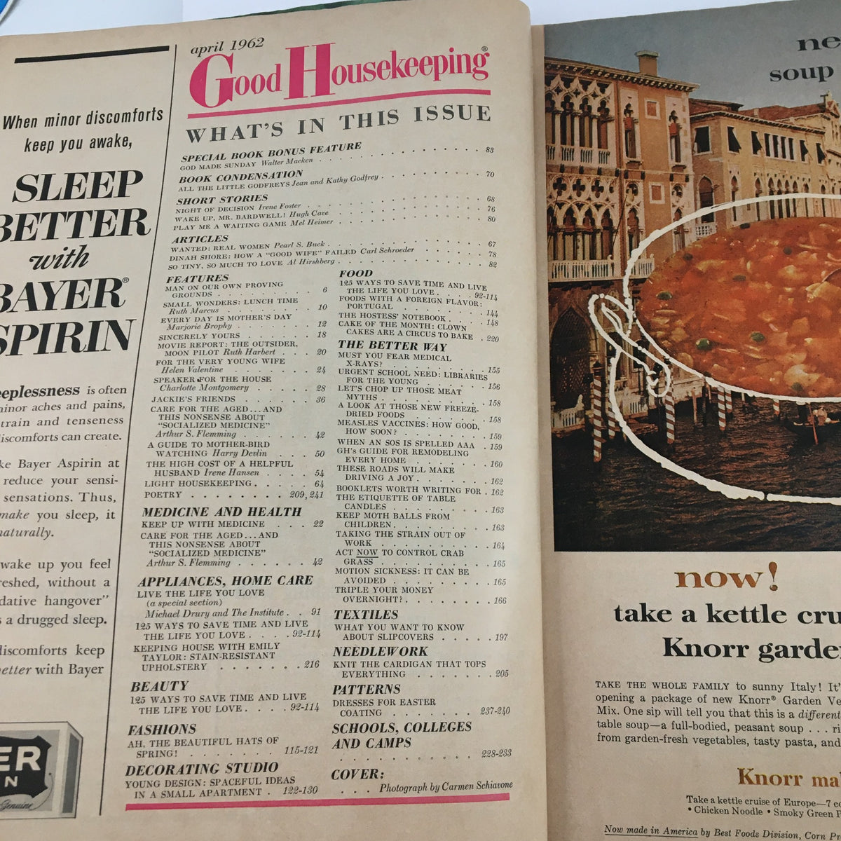 Good Housekeeping Magazine April 1962 Dinah Shore How a "Good Wife" Failed
