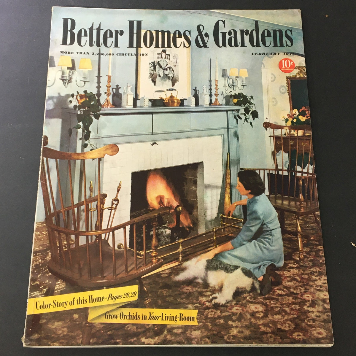 Vintage Better Homes & Gardens February 1941 Vol 19 6 Let Your Rock Garden Go Native