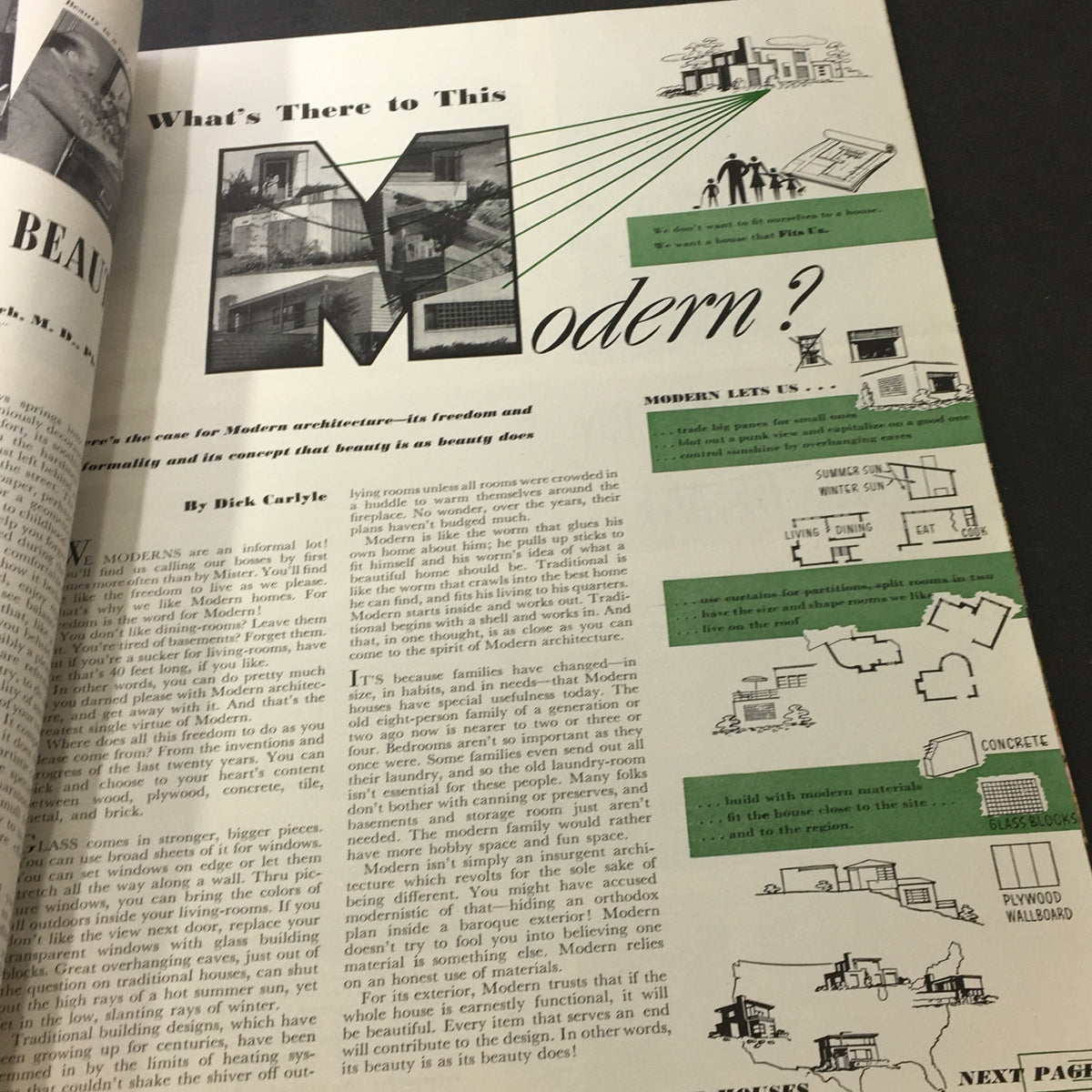 Vintage Better Homes & Gardens February 1941 Vol 19 6 Let Your Rock Garden Go Native