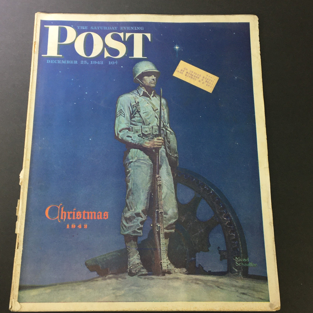 Vintage The Saturday Evening Post December 25 1943 Three Hundred Miles of Christmas