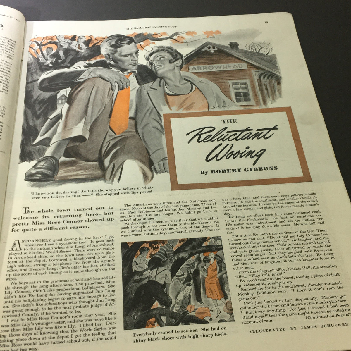 Vintage The Saturday Evening Post December 25 1943 Three Hundred Miles of Christmas