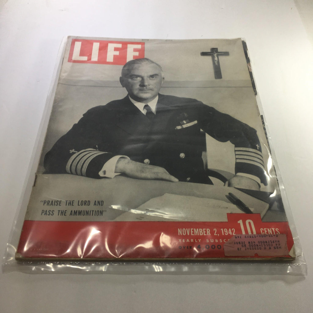 Life Magazine: November 2 1942 - "Praise The Lord and Pass The Ammunition"