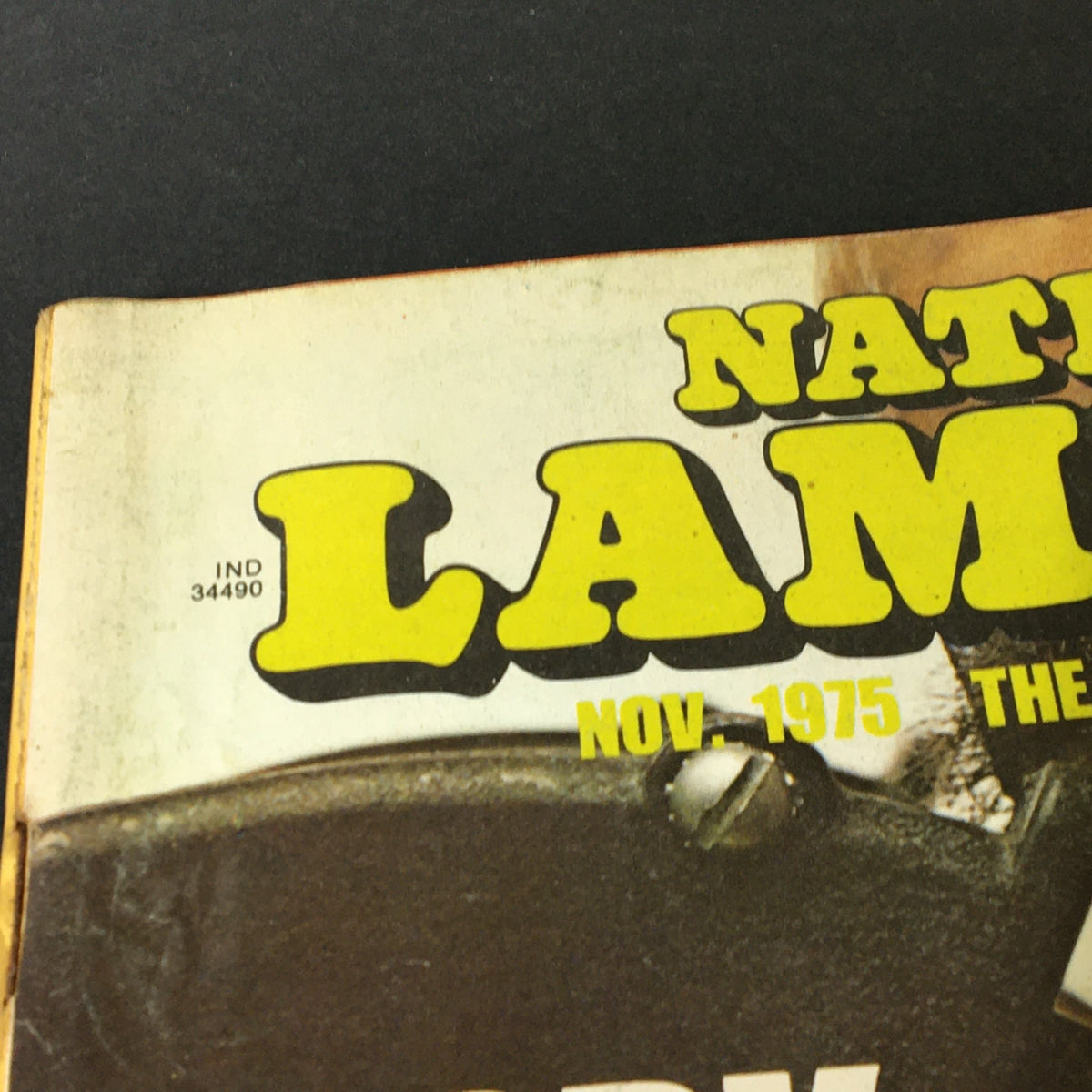 National Lampoon Magazine November 1975 – Albania, The Closet Paradise – Newsstand Edition