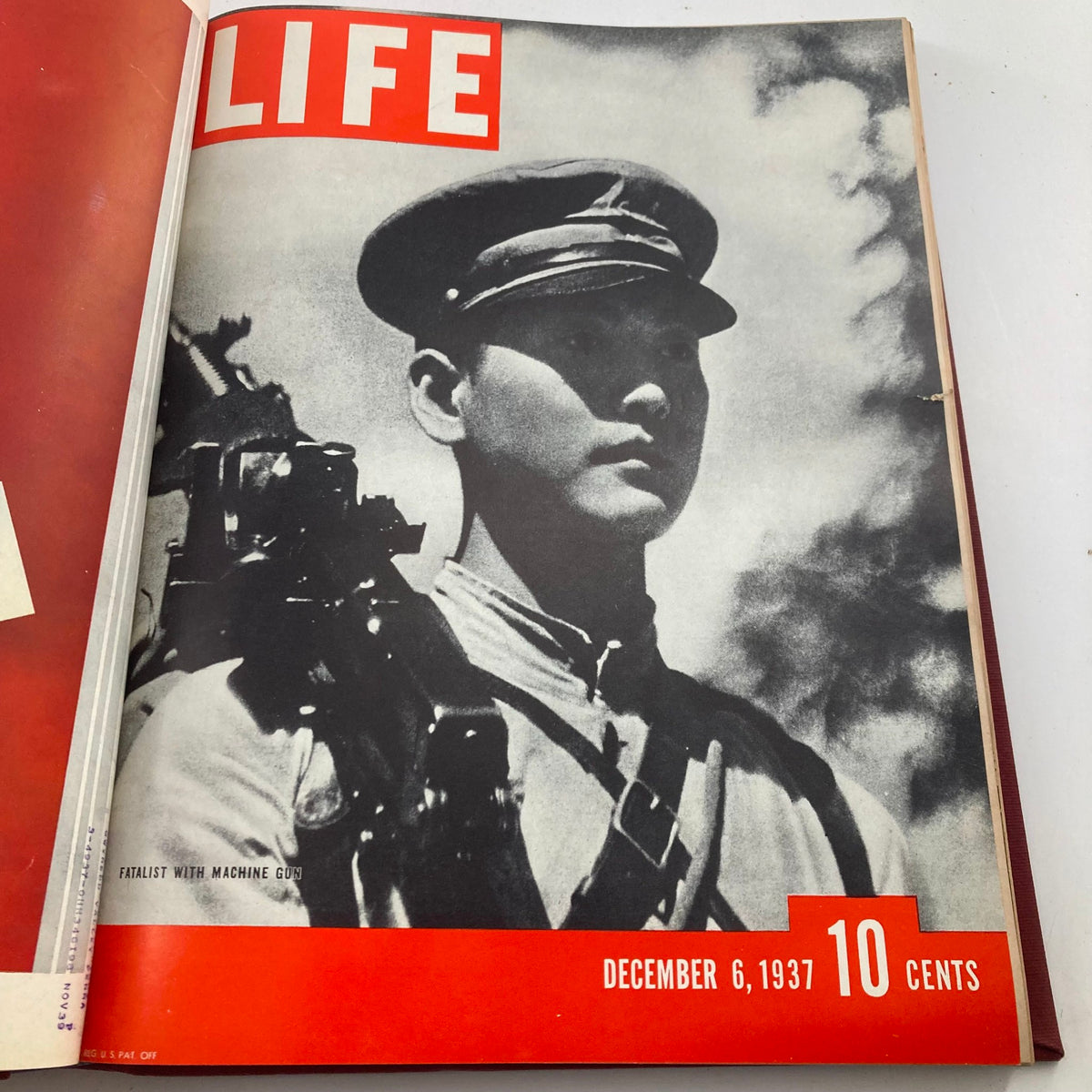 Vintage 1937 Bound Life Magazine November - December Weekly Issue