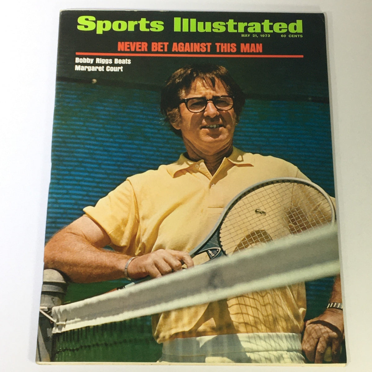 Vintage Sports Illustrated Magazine May 31 1973 Champion Bobby Riggs, Newsstand