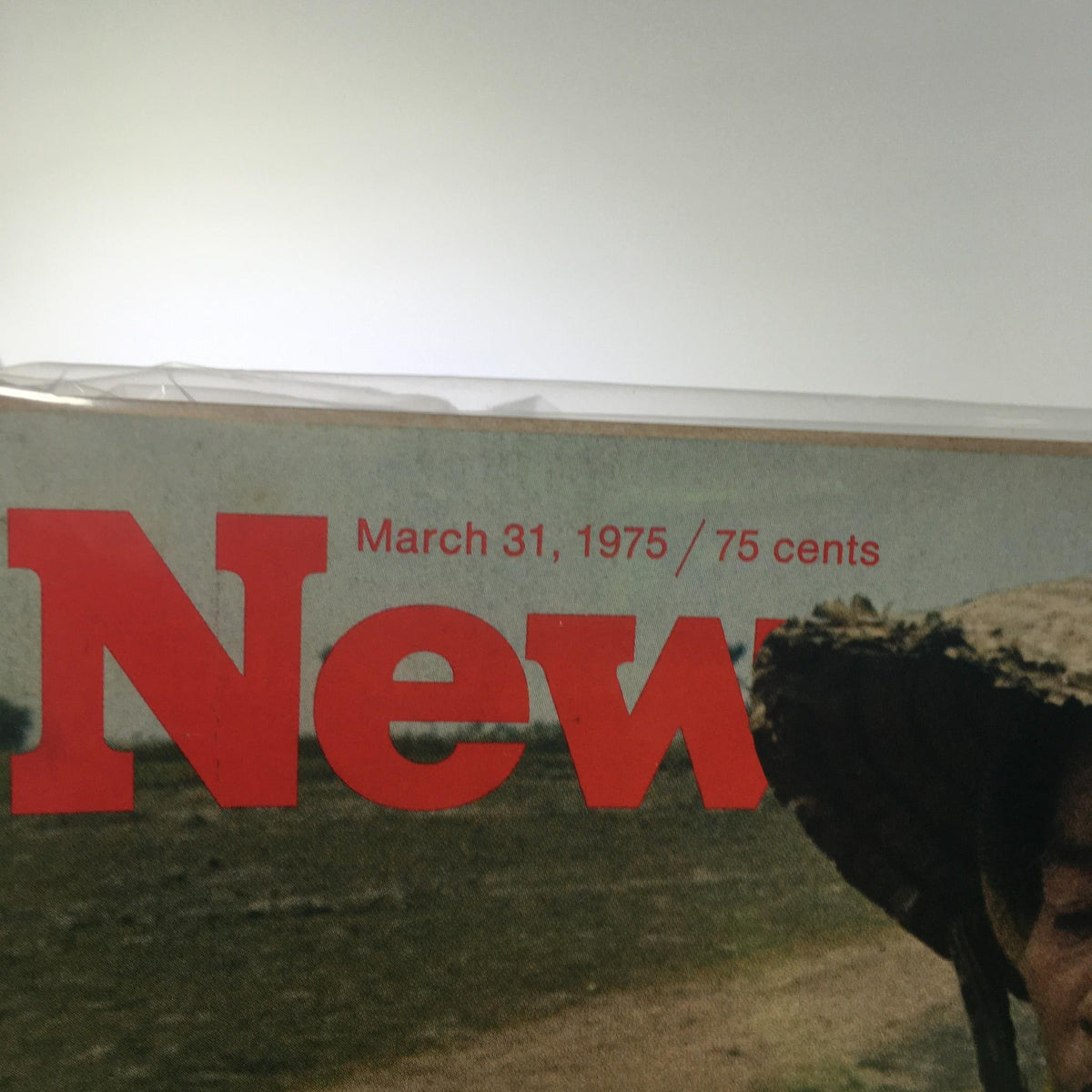 Vintage Newsweek magazine cover featuring the title 'The Great Retreat', dated March 31, 1975, highlighting its nostalgic charm and historical significance in American culture.