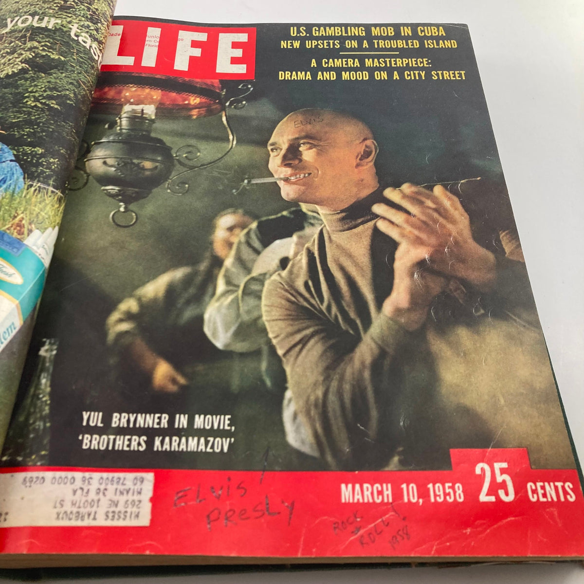 Cover of the March 10, 1958 issue of Bound Life Magazine featuring Yul Brynner.