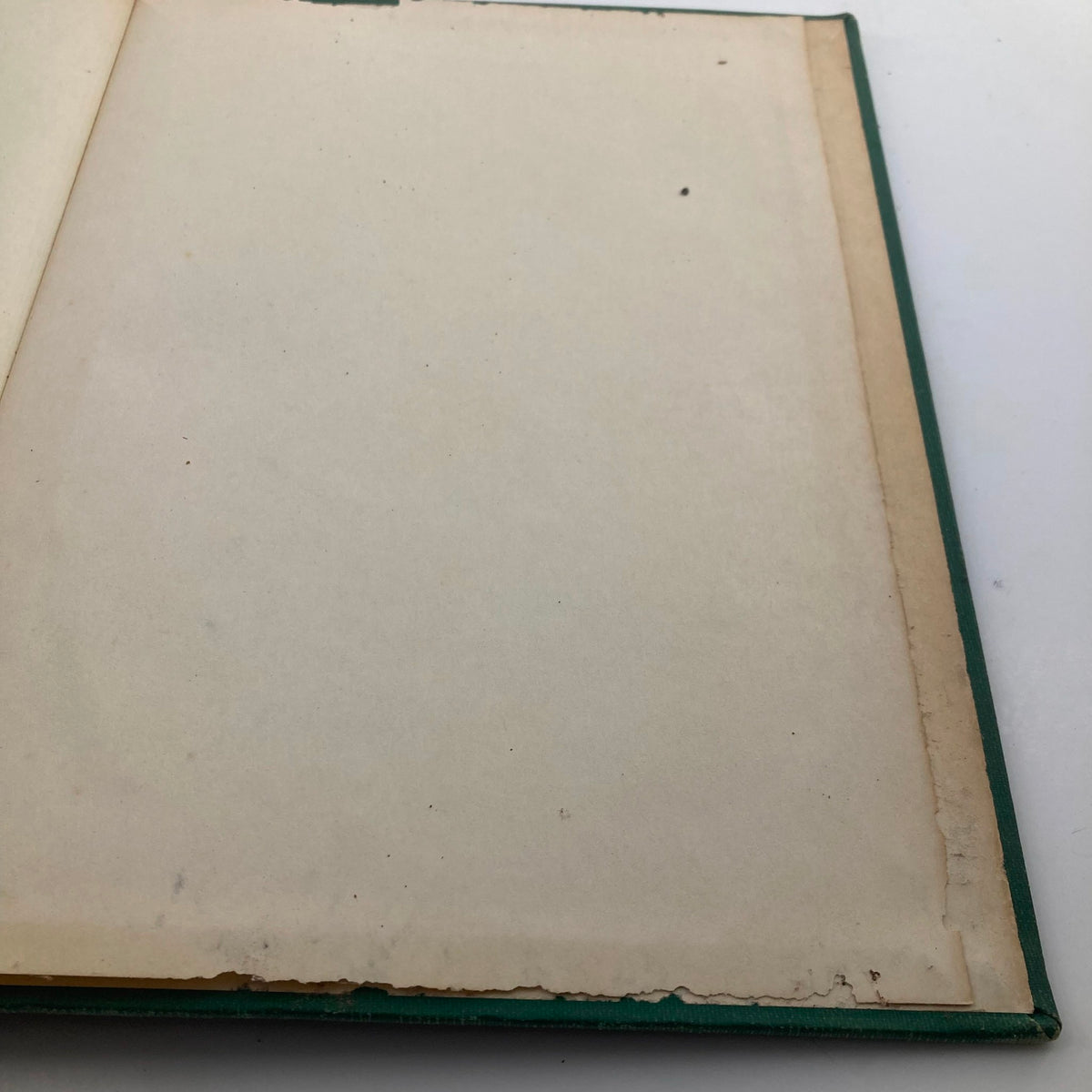 Interior page of the VTG 1958 Bound Life Magazine, displaying a plain blank page in the collection.