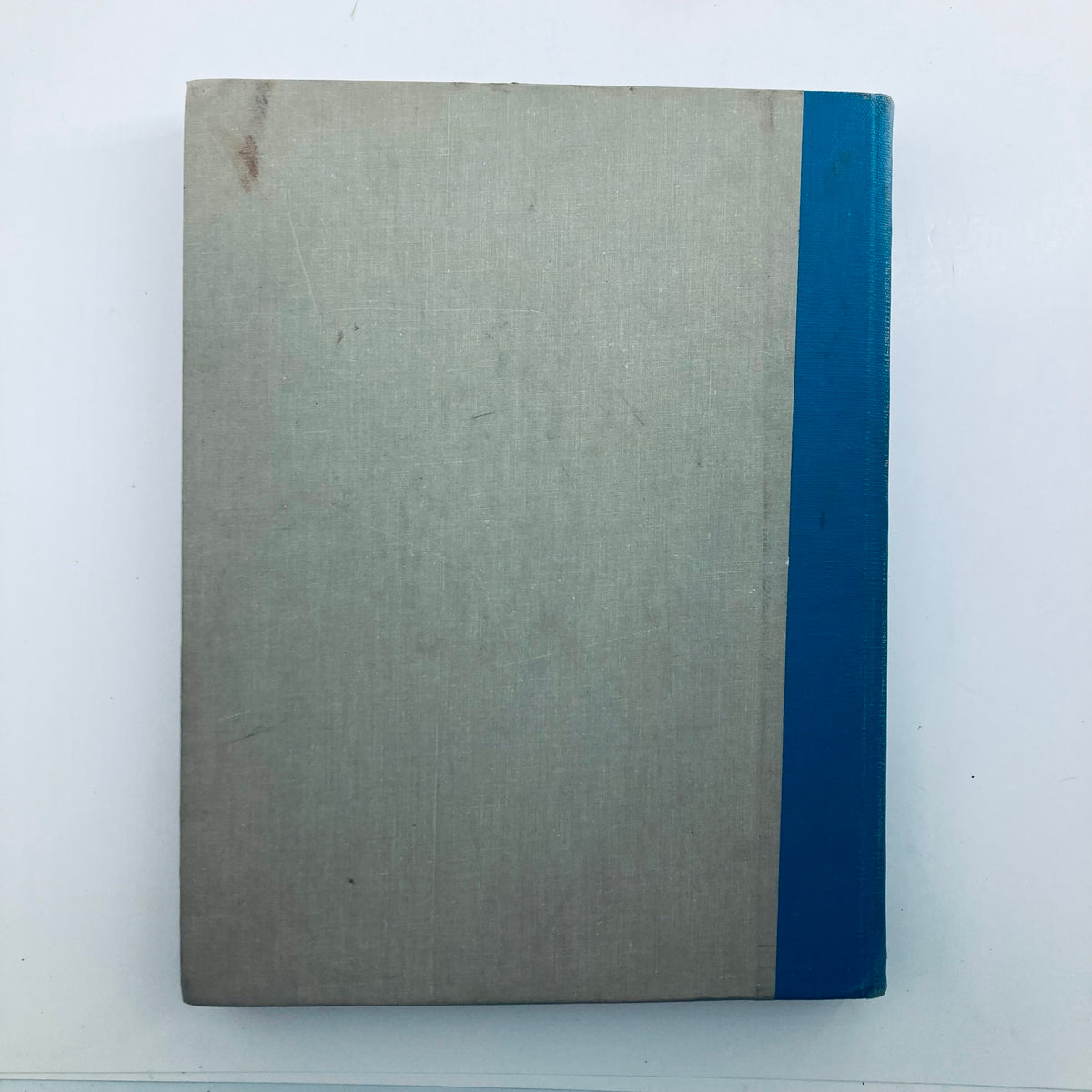VTG 1966 Bound Life Magazine July - August Complete Weekly Issue - Cover showing the spine and back view of the magazine with a gray cloth exterior and blue accent.