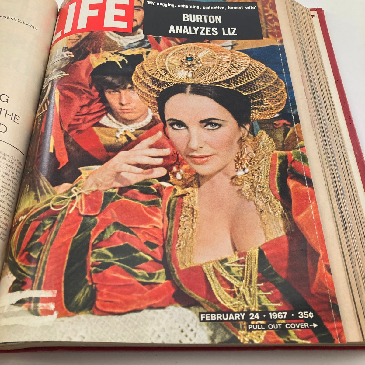 Vintage 1967 Bound Life Magazine January - March Complete Weekly Issue