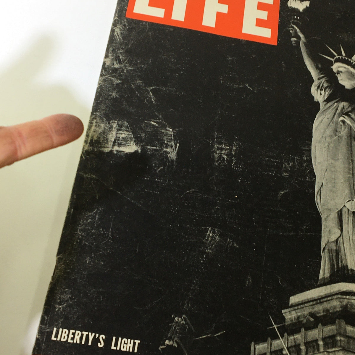Life Magazine June 26 1944 Featuring Statue of Liberty's Light Cover - Vintage Collectible